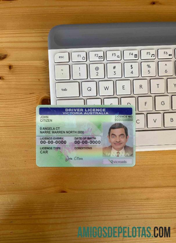 Austrália Victoria State Dl (versão 2) fotolook frente amostra